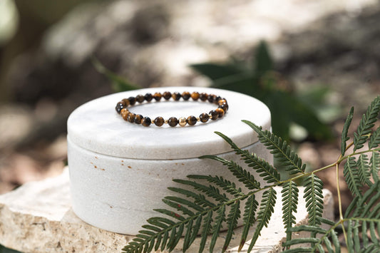 Dionysus Bracelet (Will Power and Confidence) Tiger Eye