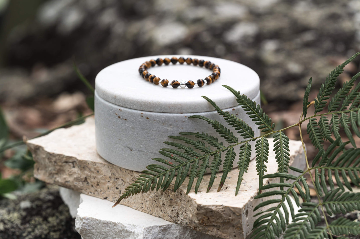 Dionysus Bracelet (Will Power and Confidence) Tiger Eye