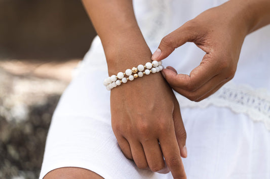 Selene Bracelet (Balance & Devine Feminine Connection) Moonstone