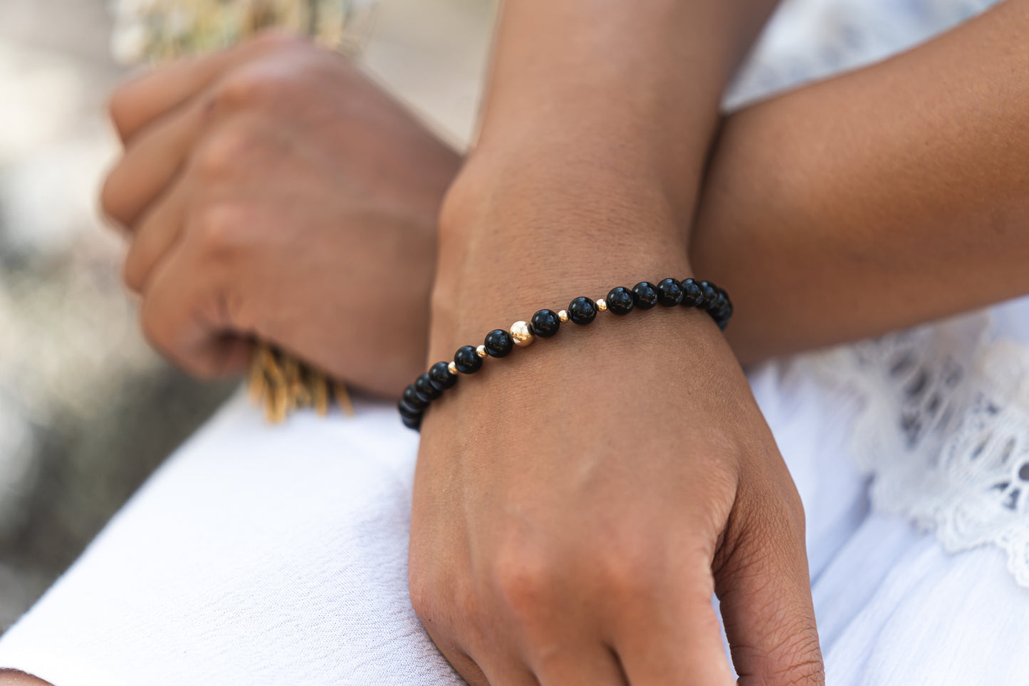 Hecate Bracelet (Healing and Protection) Black Tourmaline