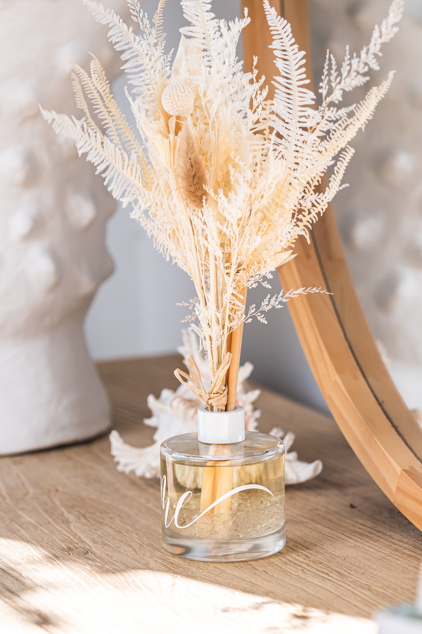Clear Quartz Crystal Reed Diffuser